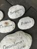 Set of Personalized Engraved Garden Stones - 3