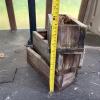Weathered Wooden Planter Boxes - 3