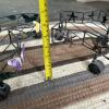 Decorative Metal Plant Caddies with Wheels &ndash; Star & Butterfly Designs - 3