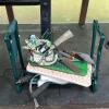 Assorted Garden Tool Lot With Foldable Kneeler/Seat, Storage Bag, Shears, Trowels, Gloves