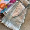 Assorted Tablecloths & Linens Lot - Christmas, Easter, Plaid, Ivory with Quilted Leaf Potholder - 6
