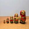5-Piece Russian Matryoshka Nesting Dolls Wood