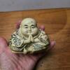 Hotei Laughing Buddha Resin Figurine - 4