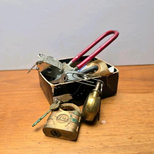 Vintage Padlock Lot