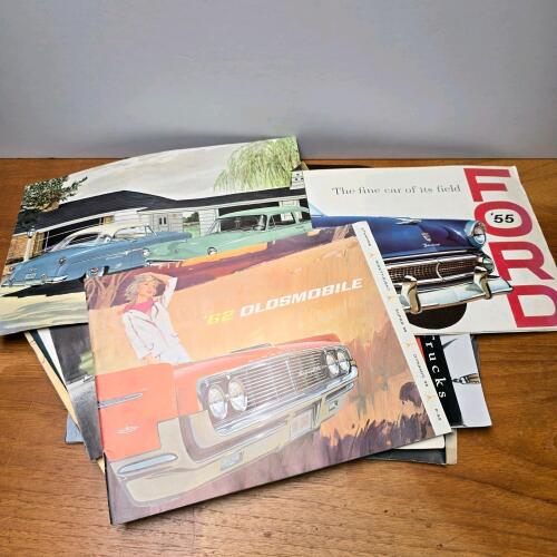 Vintage Car Brochure Lot
