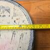 Large 15.5" African Ceramic Decorative Plate with Wildlife & Tribal Motif, Maasai Figures - 3