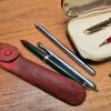 Waterman's Hundred Year Pen Set, Transparent Red, Fountain Pen & Mechanical Pencil, Original Case - 3
