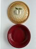 Pfaltzgraff Delicious Ceramic Pie Dish with Apple Lid - 2