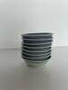 Set of 8 Blue & White Mini Chinese Porcelain Dipping Bowls - 3