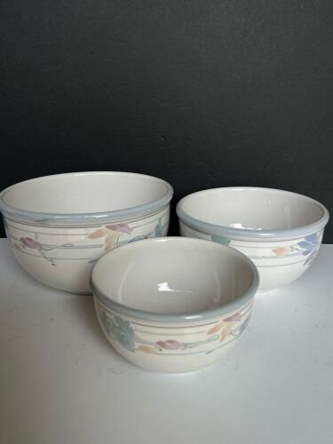 Studio Nova Tender Bloom Mixing Bowl Set 3pc