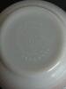 Pyrex Mixing Bowl Set:1 Pink Stripe Bowl & 4 Clear Cups - 6