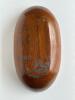 Large Mid-Century Modern Teak Oval Wooden Serving Bowl - 3