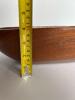 Large Mid-Century Modern Teak Oval Wooden Serving Bowl - 5