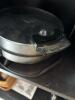 Black Kitchen Buffet Cabinet with Contents - 3