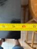 Black Kitchen Buffet Cabinet with Contents - 9