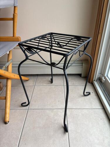 Decorative Wrought Iron Plant Stand