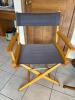 Set of 3 Wooden Director&rsquo;s Chairs - 2