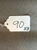 Set of 3 Wooden Director&rsquo;s Chairs - 10