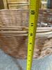 Set of 3 Large Wicker Laundry Baskets - 8