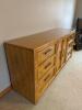 Lea The Furniture People: Faux Bamboo Wood Dresser - 5