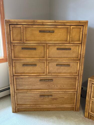 Lea The People Furniture Co.: Faux Bamboo Tall Dresser