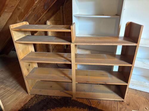 Vintage Wooden Bookcase
