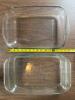 Pyrex 2253 & Anchor Hocking 960 Glass Baking Dishes - 2