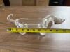 Venetian Glass Dachshund Dish - 2