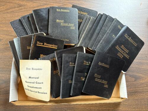 Vintage New Hampshire General Court Manuals