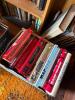 HUGE Book Collection with Wooden Bookshelf - 2