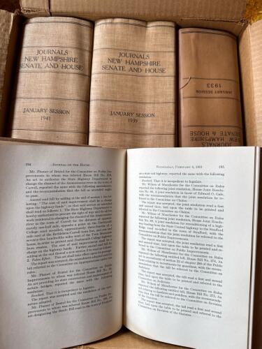 New Hampshire Legislative Journal Lot