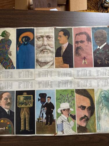 1964 "Graphic Arts: USA" Exhibition Calendar by American Graphics