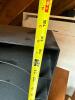Black Desk Organizer with 5 Curved Trays and 2 Clear Drawers - 5