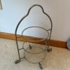 Spode Penny Lane Honeywall Light Plates and Bowl with Three-Tier Metal Stand - 3