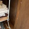 Primitive Style Freestanding Cabinet with Punched Tin Panels - Contents Not Included - 6