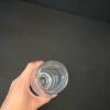 Hand-Blown Clear Glass Bud Vase with Applied Spiral Ribbon - 3