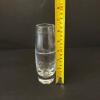 Hand-Blown Clear Glass Bud Vase with Applied Spiral Ribbon - 5