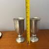 Wilton Armetale Colonial Plate and Goblet Four Piece Set - 9