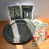Limoges France Porcelain Dishes, Munich 1972 Olympic Pewter Plate, Russian Boxes & Keychains Lot - 3