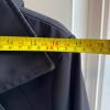 Calvin Klein Black Trench Coat w/ Detachable Hood - 9