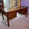 Large MCM Wooden Executive Desk
