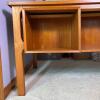 Large MCM Wooden Executive Desk - 18