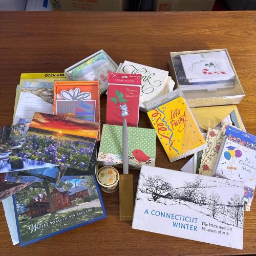 Assorted Stationery & Greeting Cards