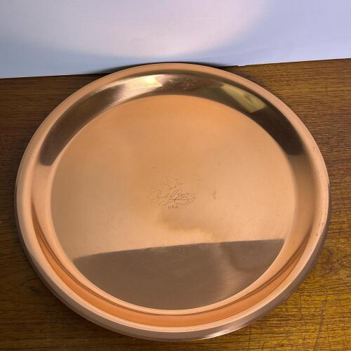 Revere Ware Paul Revere Signature Copper/Stainless 12" Serving Tray