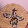 4 Southwestern Sand and Cork Coasters with Kachina Dancer Artwork - 3