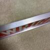 "Wheelwright Circle" Red Metal Reflective Street Sign - 3