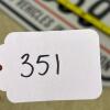 Metal "Reserved Parking Permit" Sign for No. F359 - 6