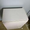 Small White Storage Cabinet with Adjustable Shelf - 2