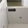 Techline White Dresser & Bookcase Combo with 5 Drawers and Adjustable Shelving - 4