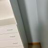 Techline White Dresser & Bookcase Combo with 5 Drawers and Adjustable Shelving - 7